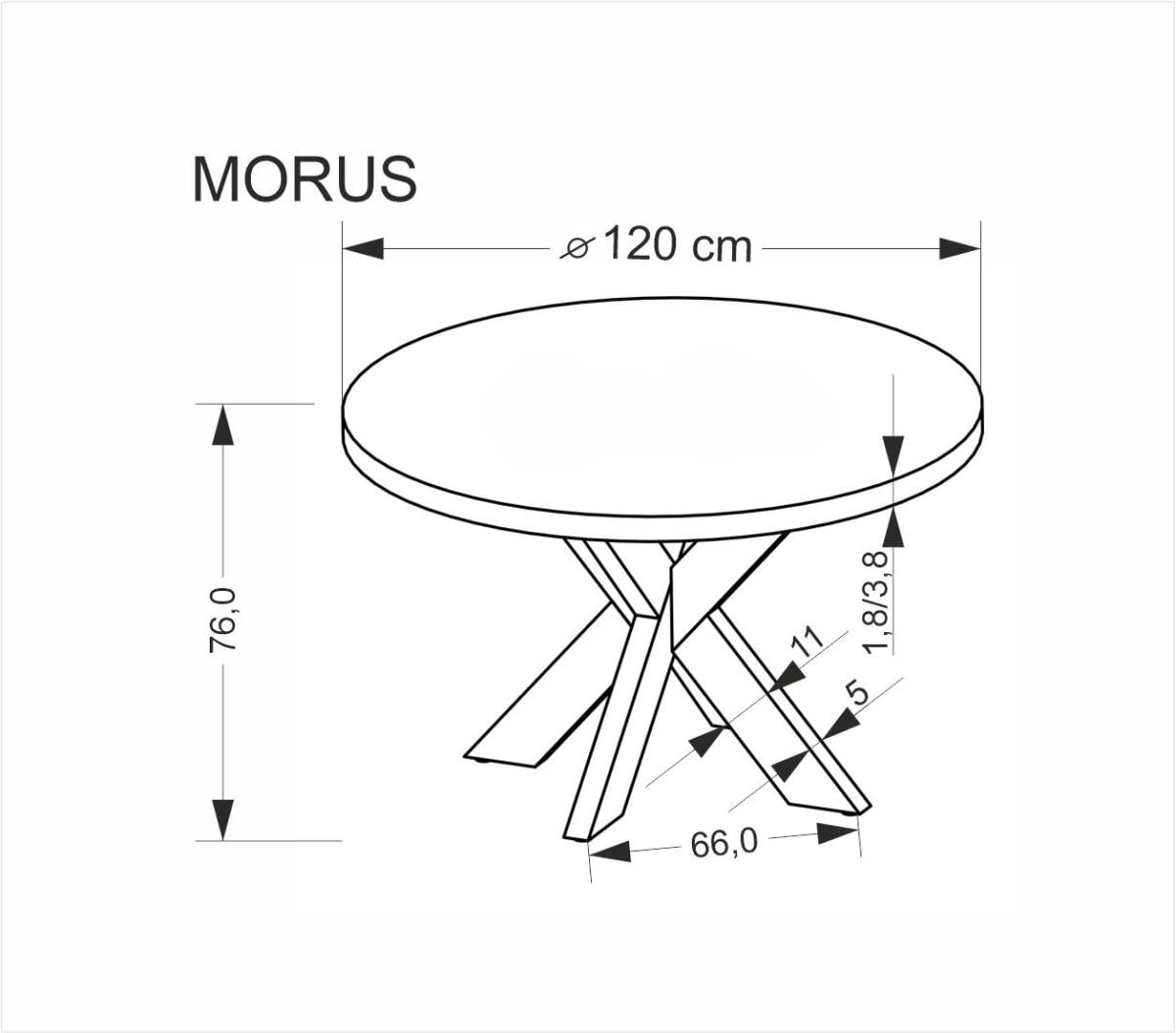 Stalas MORUS
