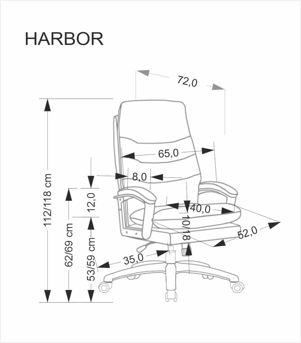 Darbo kėdė HARBOR